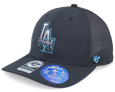 47 BRAND - LOS ANGELES DODGERS MLB BLACK TRUCKER