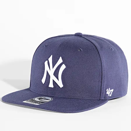 47 BRAND -  SNAPBACK CAPTAIN NEW YORK YANKEES BLEU MARINE