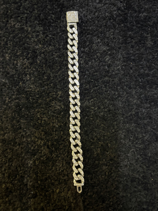 Bracelet 20cm (argent)