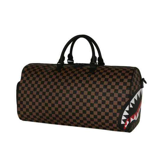 CHECK 2 EMBOSS DUFFLE